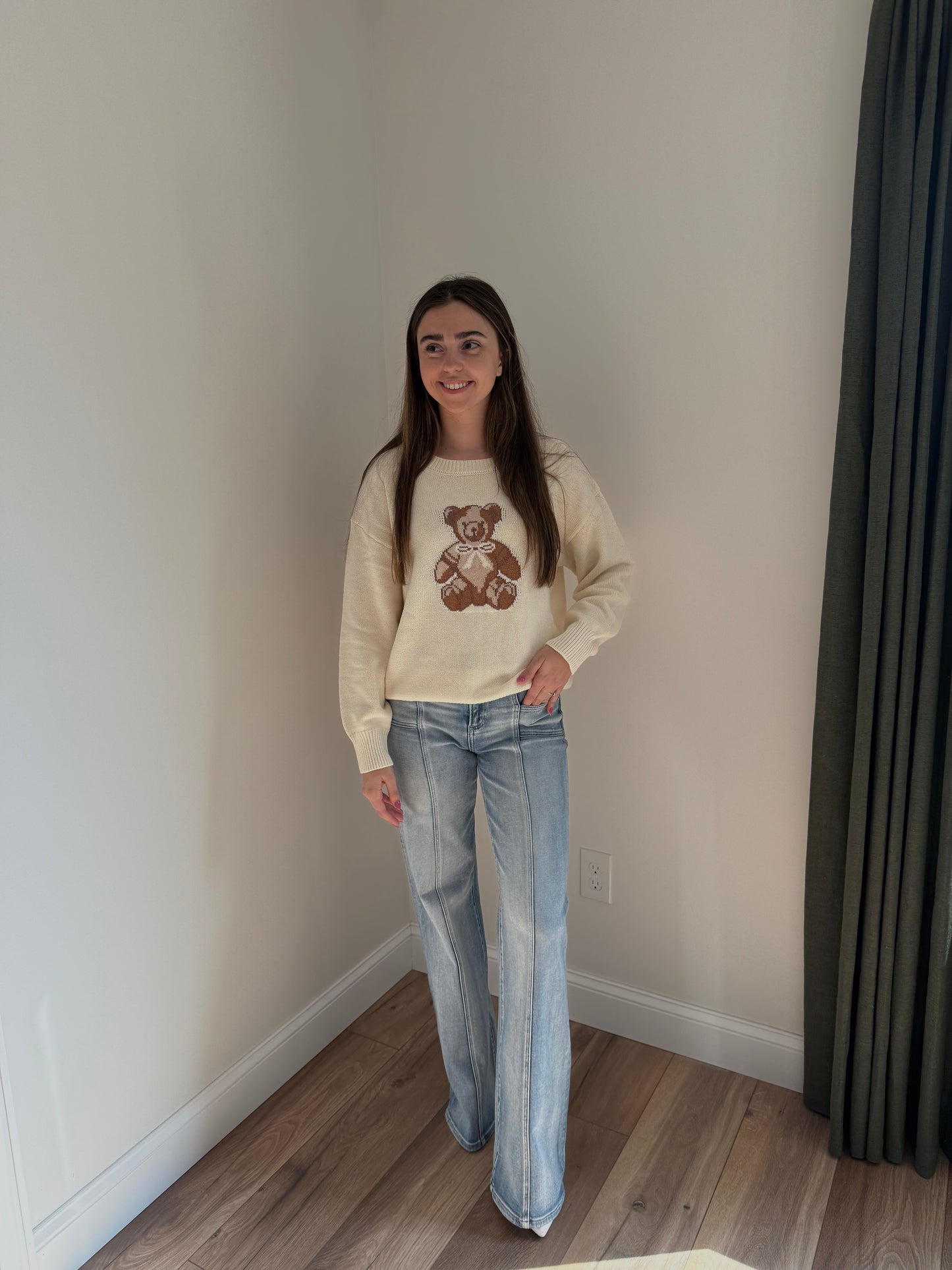Corduroy Bear Sweater