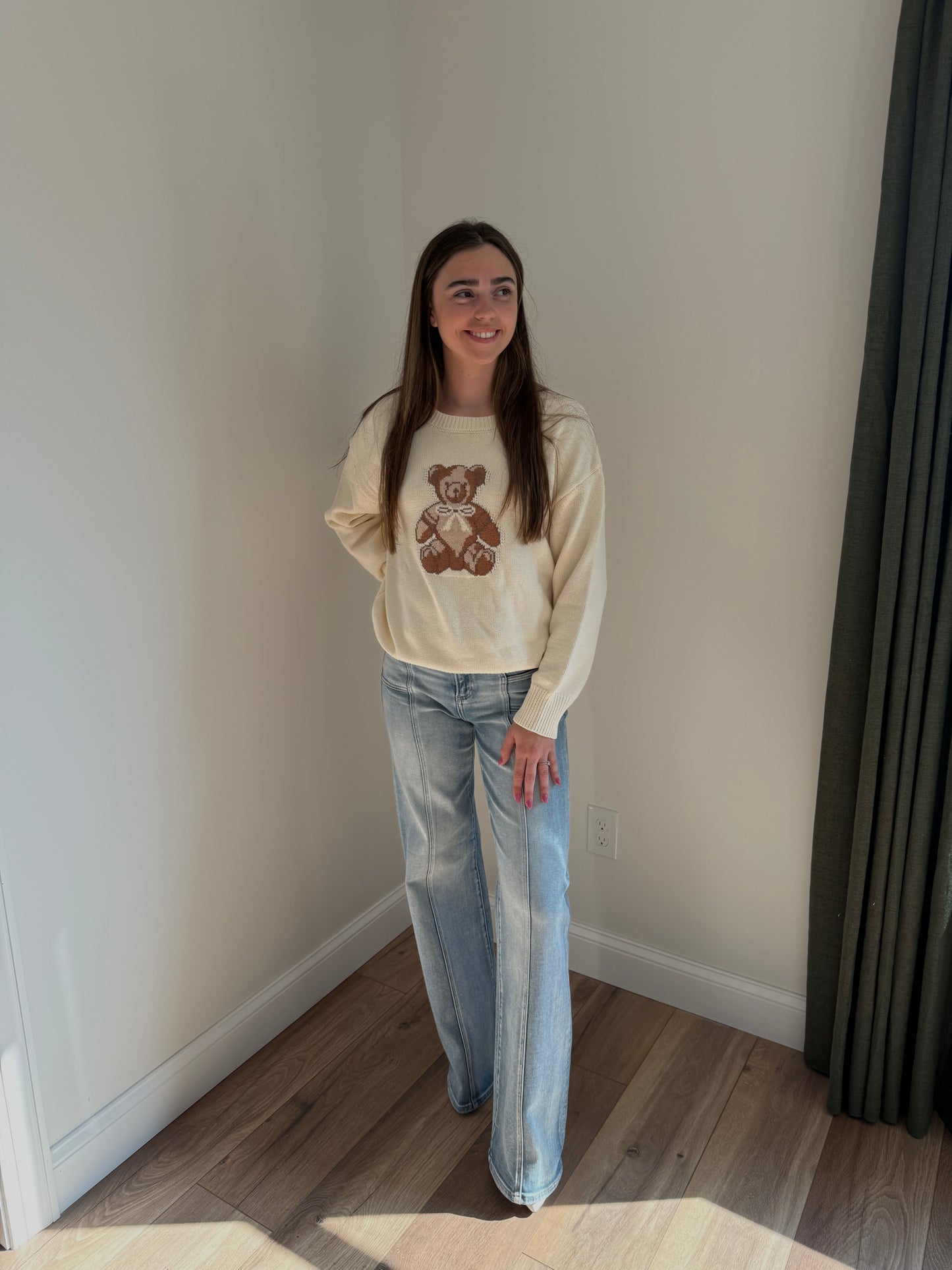 Corduroy Bear Sweater