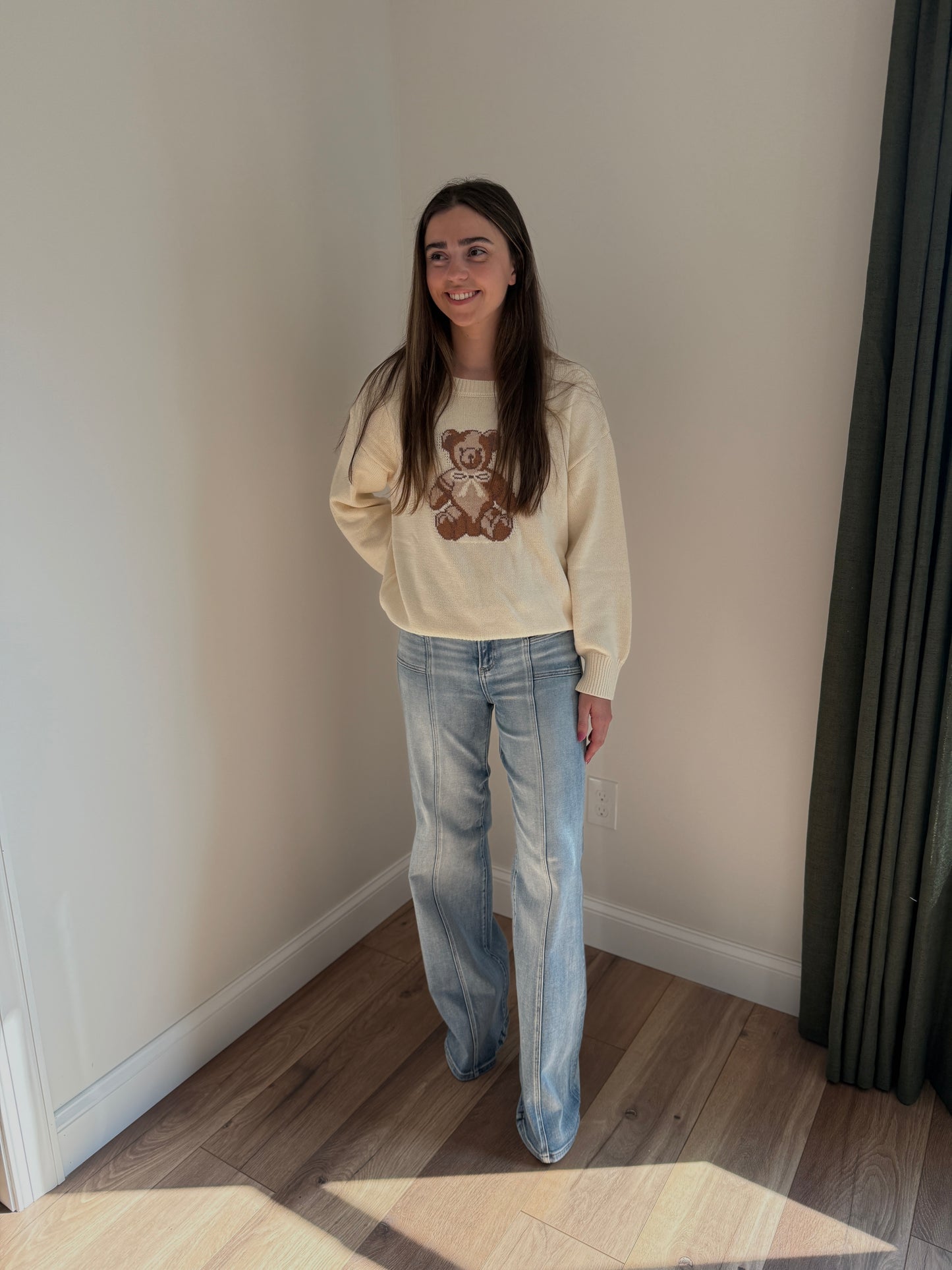 Corduroy Bear Sweater
