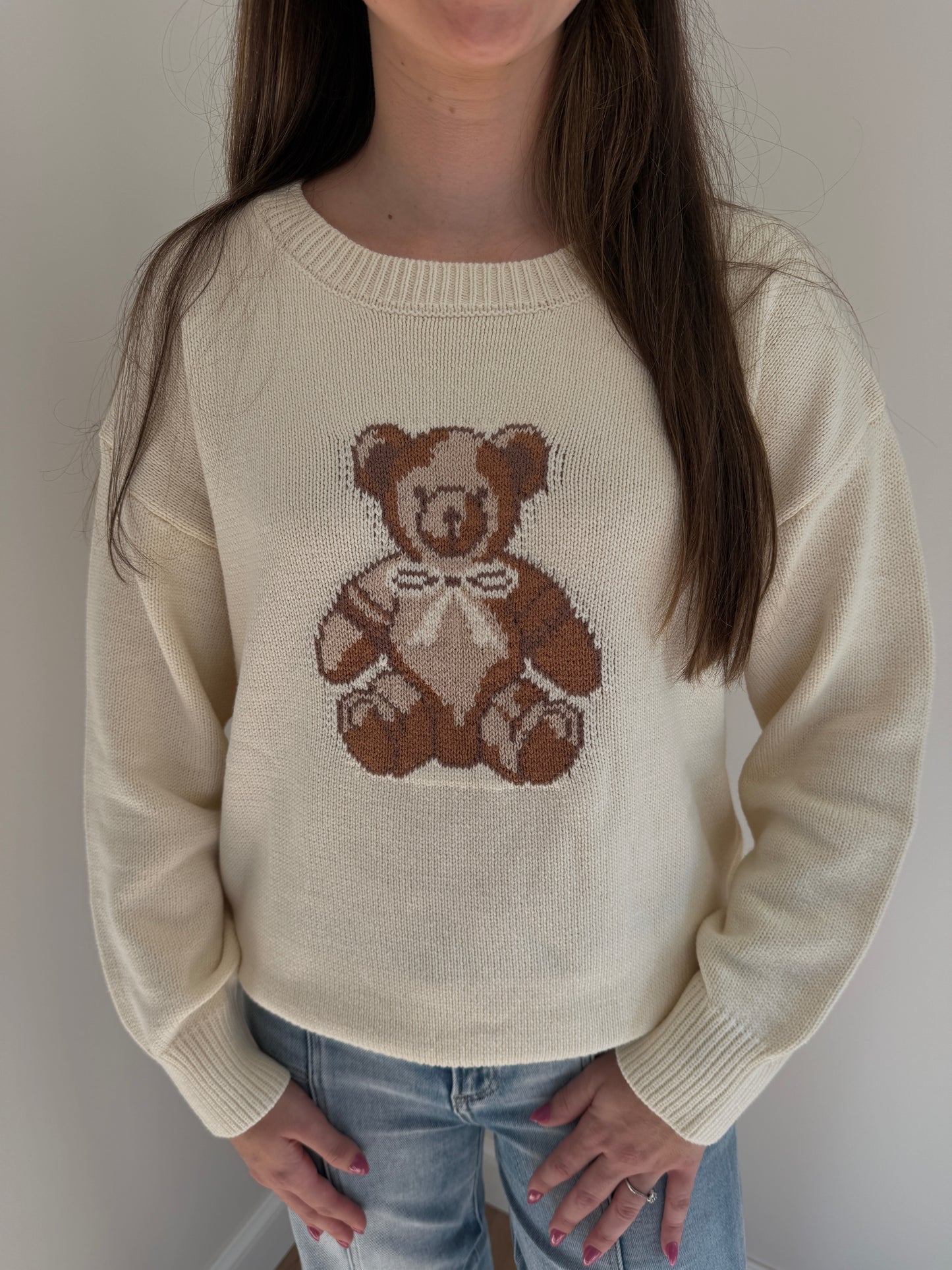 Corduroy Bear Sweater