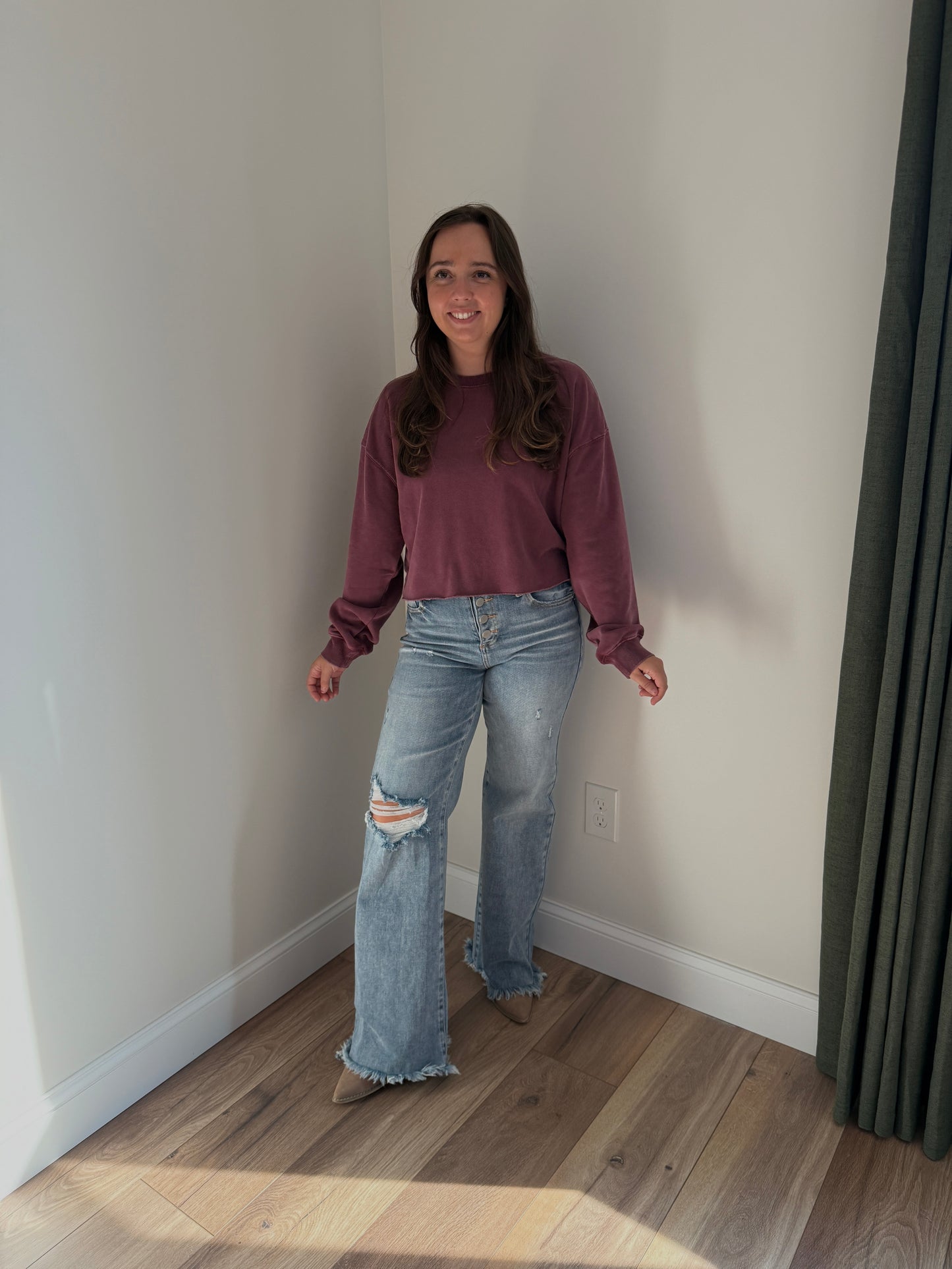 Frayed At The Cuff Jean