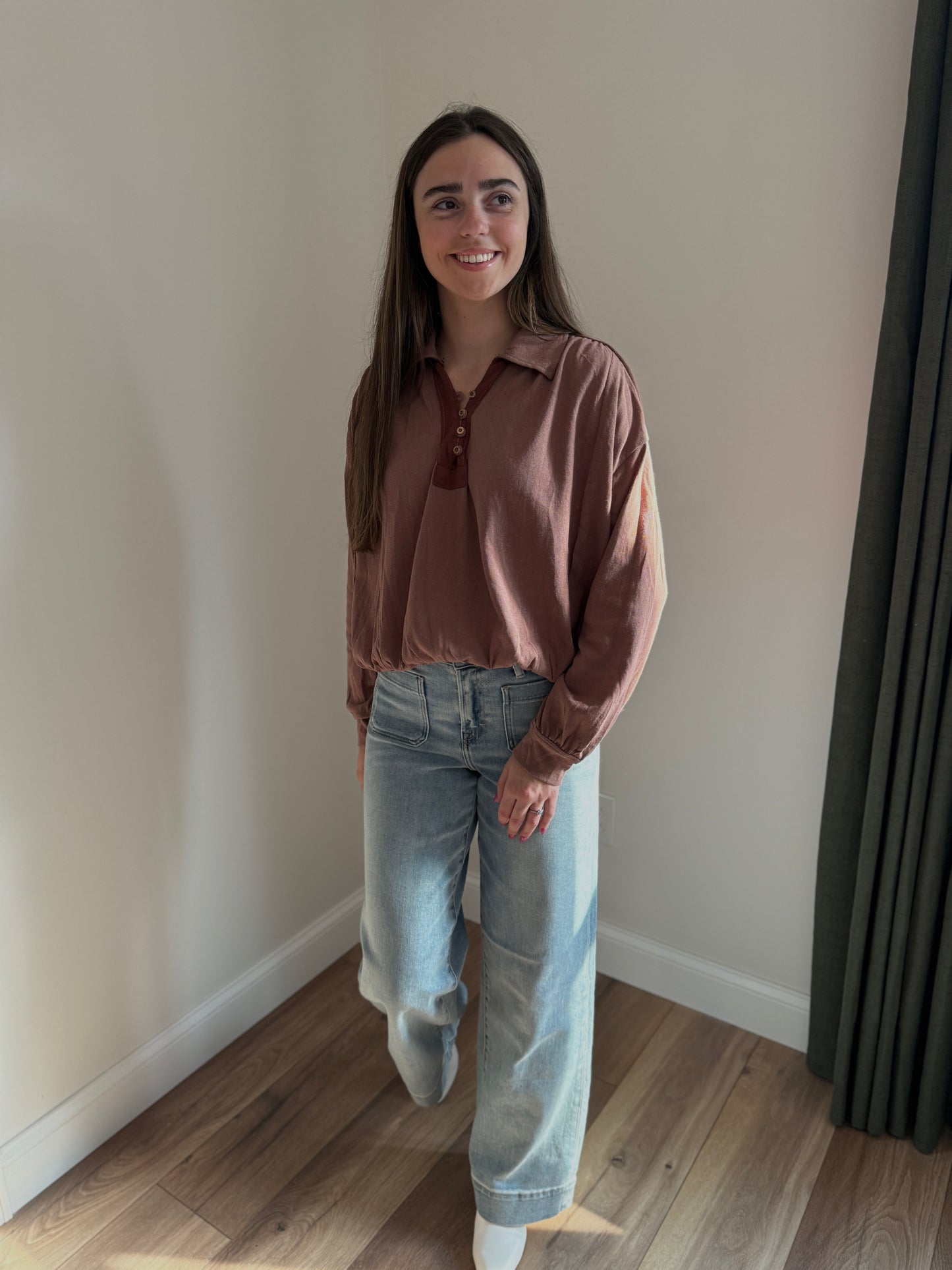 Button Me Up Top