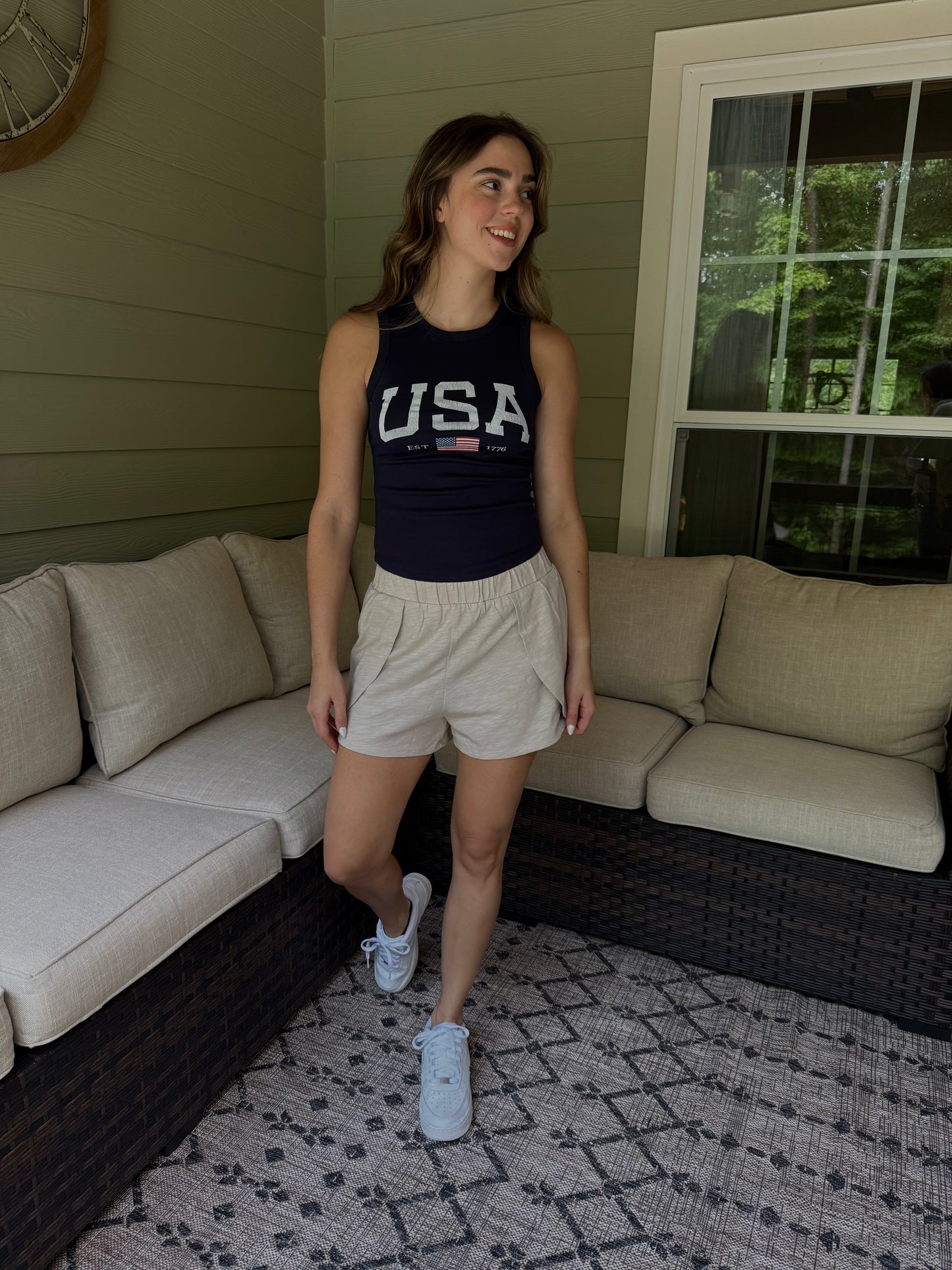 Star Crossed Cotton Short