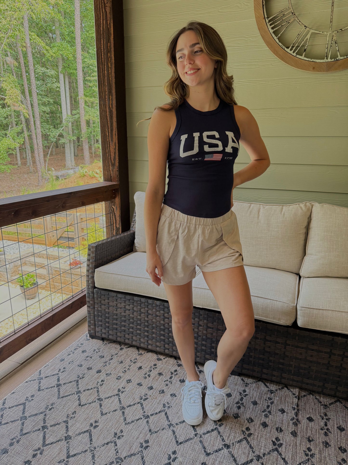 Star Crossed Cotton Short