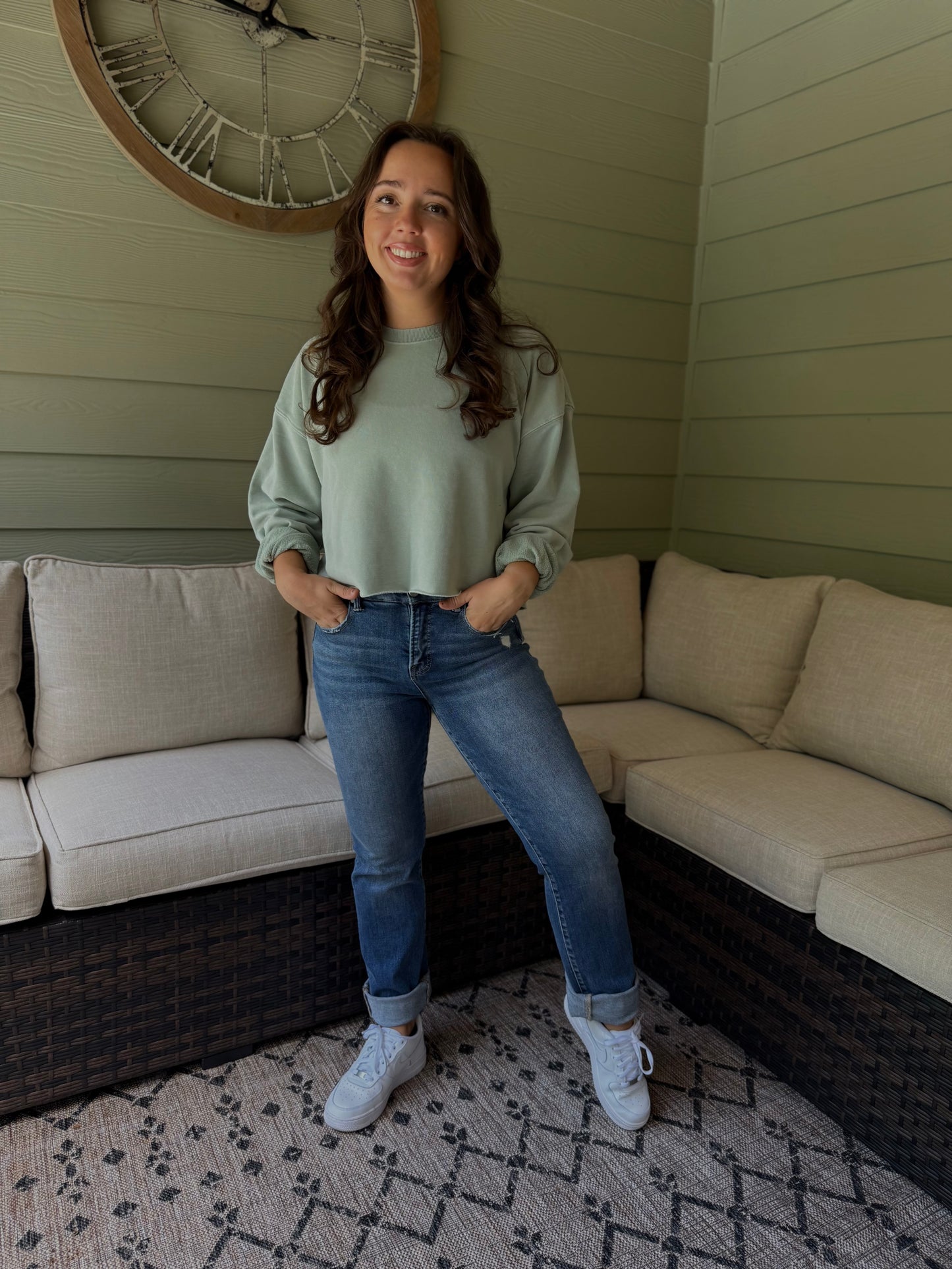 Brandy Crop Sweater