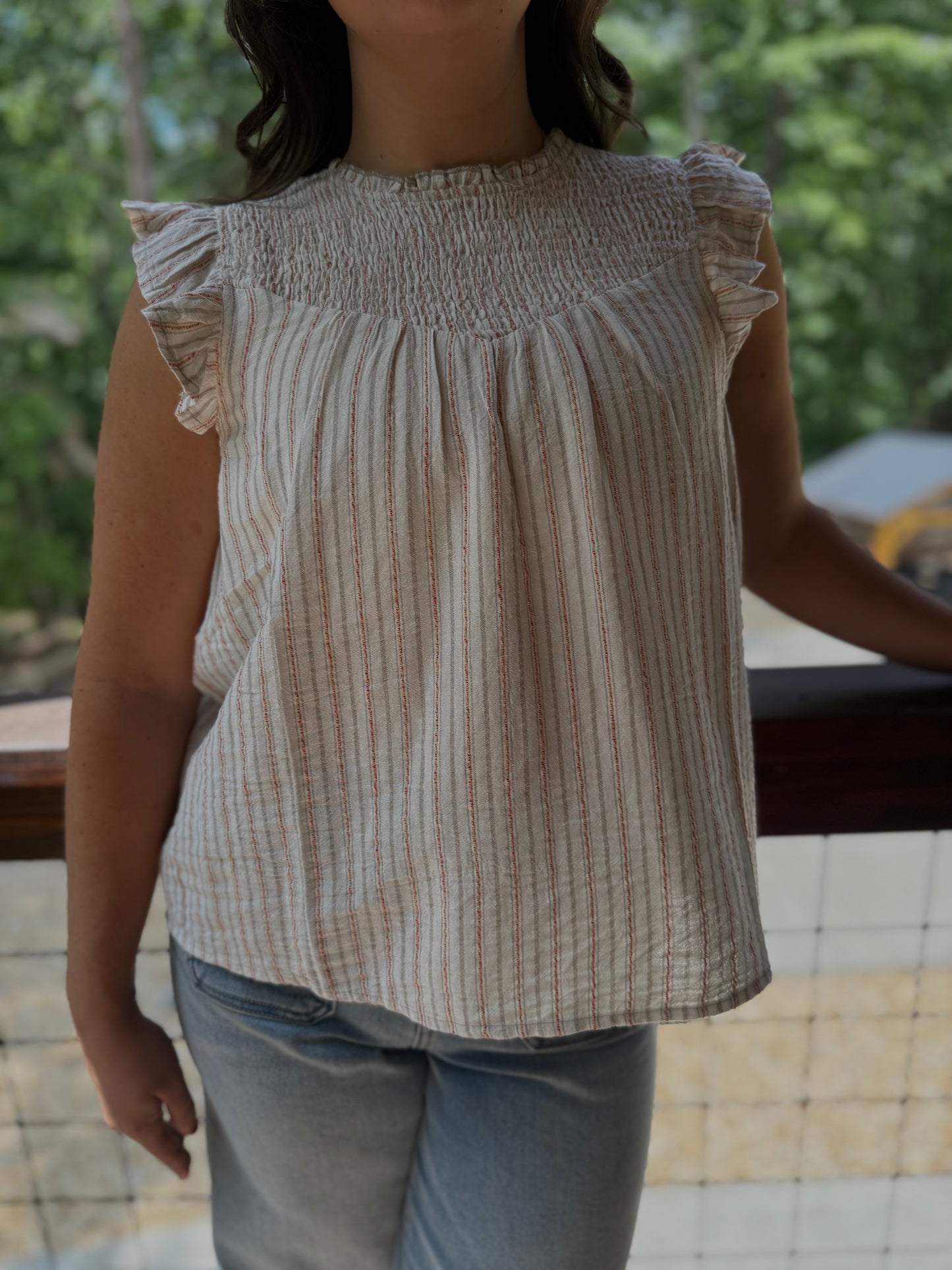 Candy Cane Lane Top
