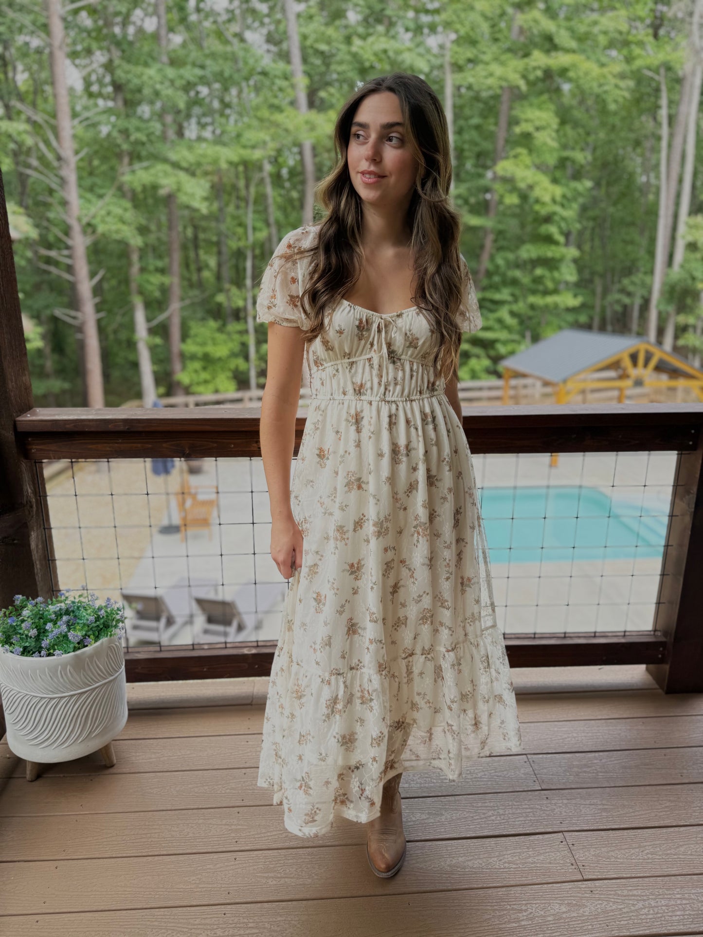 Meet Me in the Meadow Midi Dress