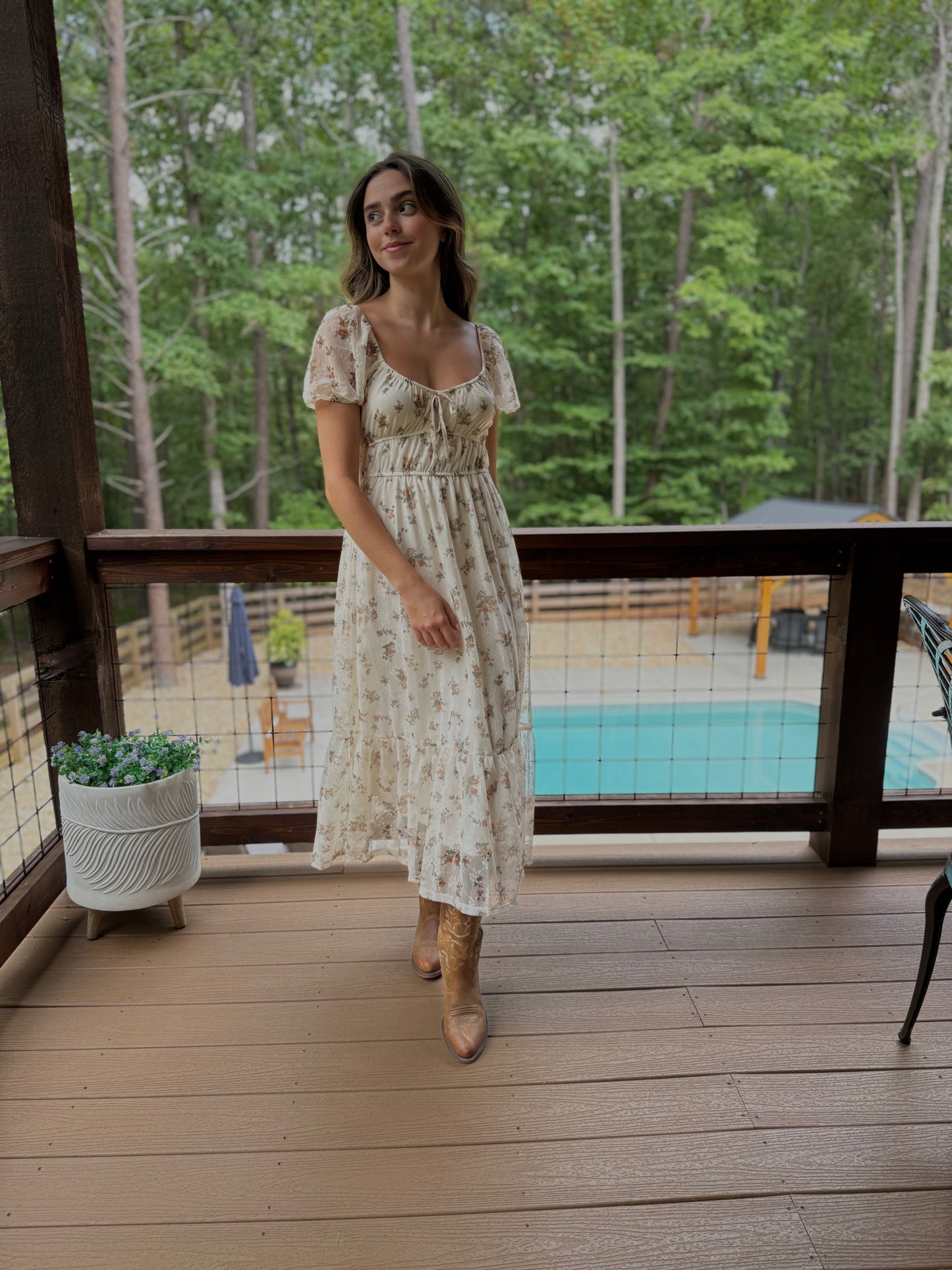 Meet Me in the Meadow Midi Dress