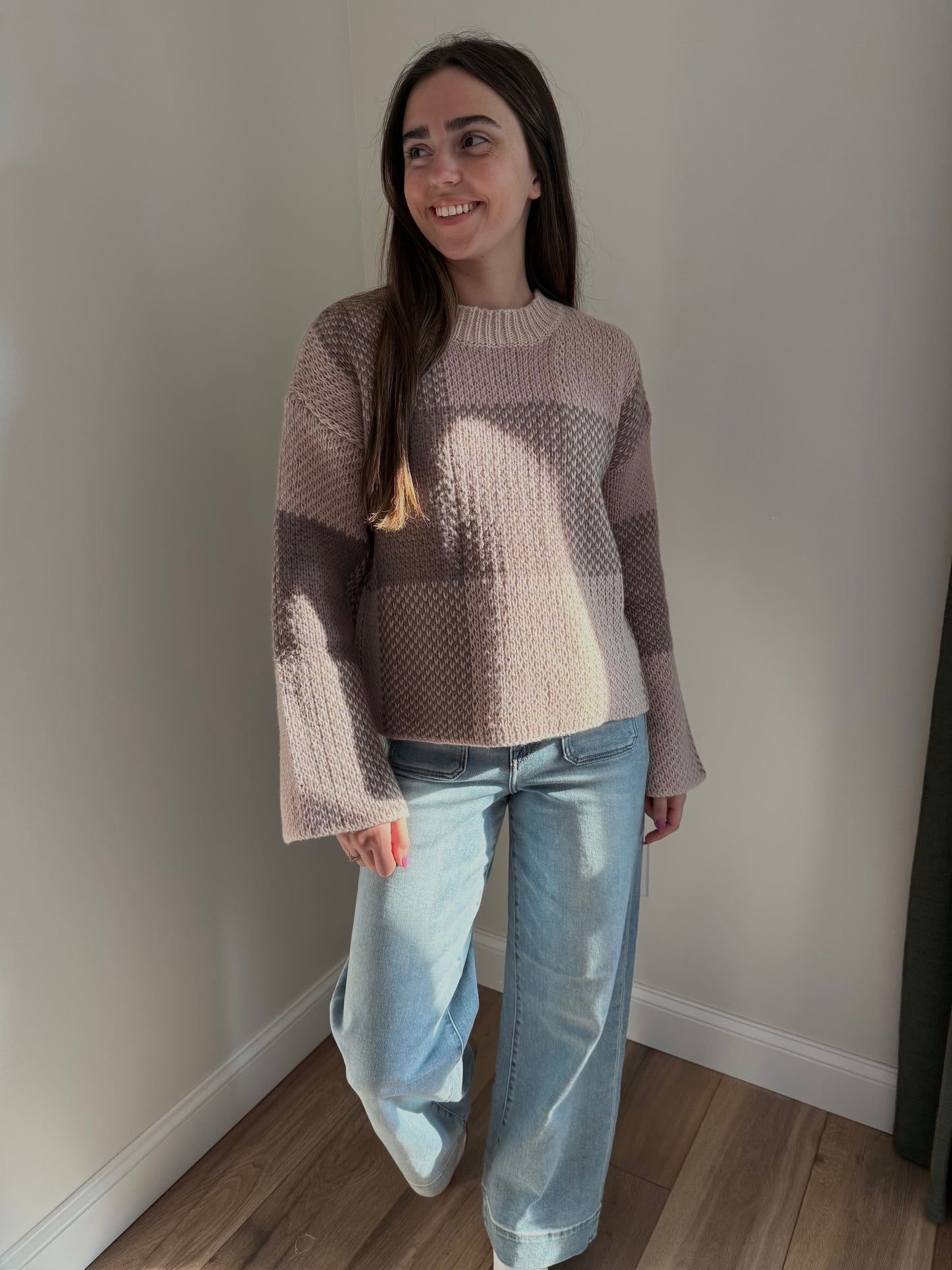 Checker Me Out Sweater