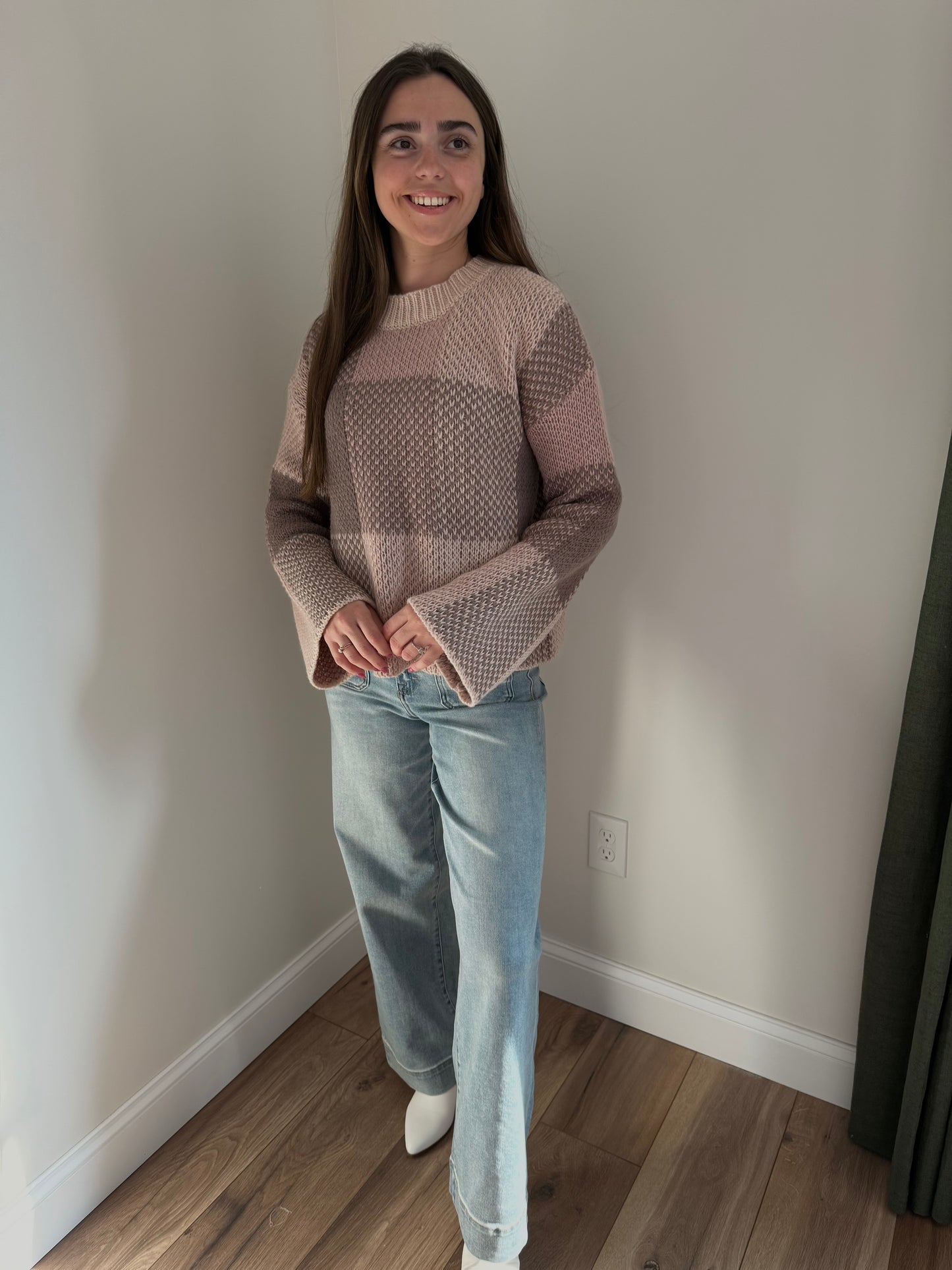 Checker Me Out Sweater
