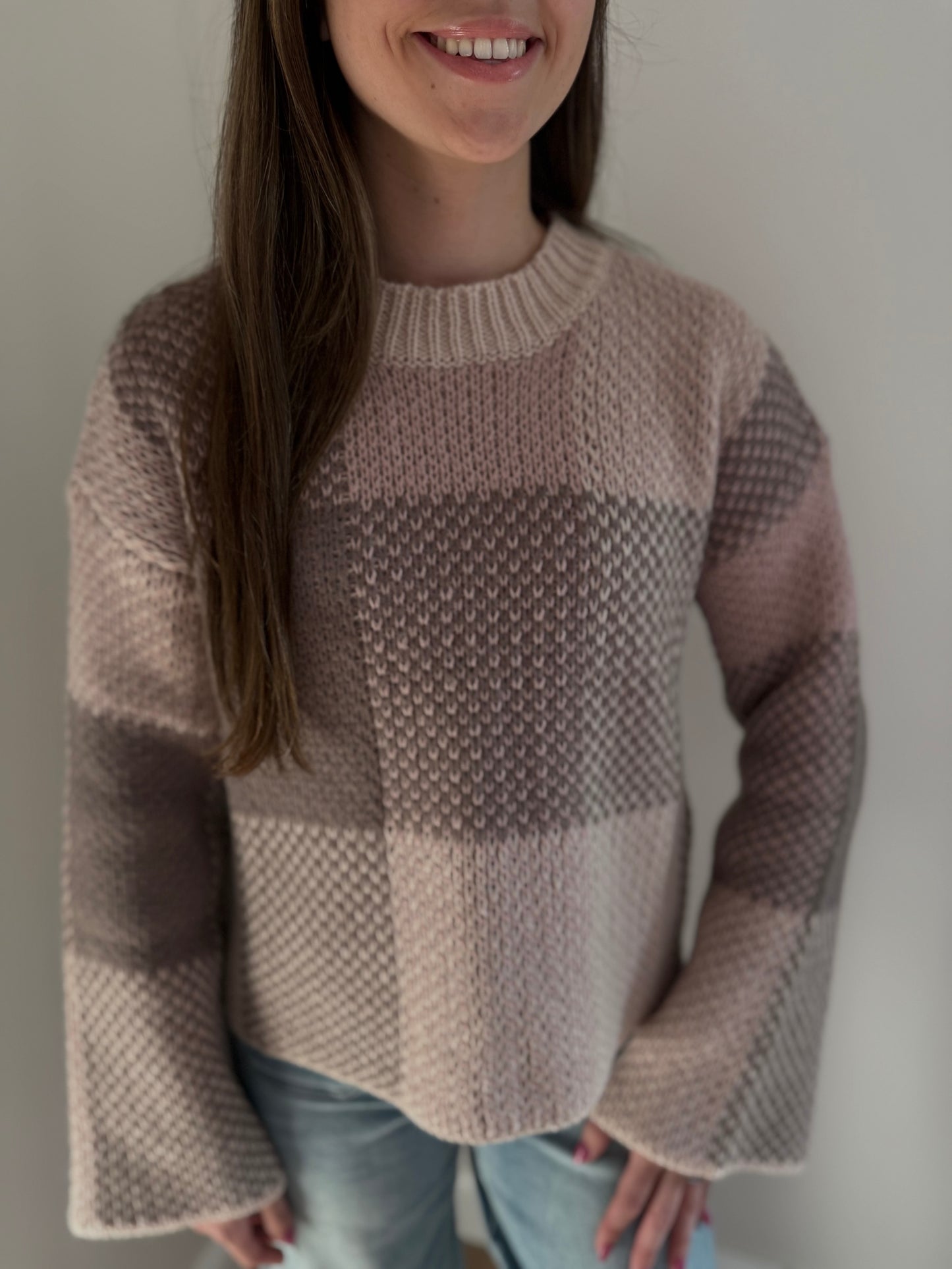 Checker Me Out Sweater