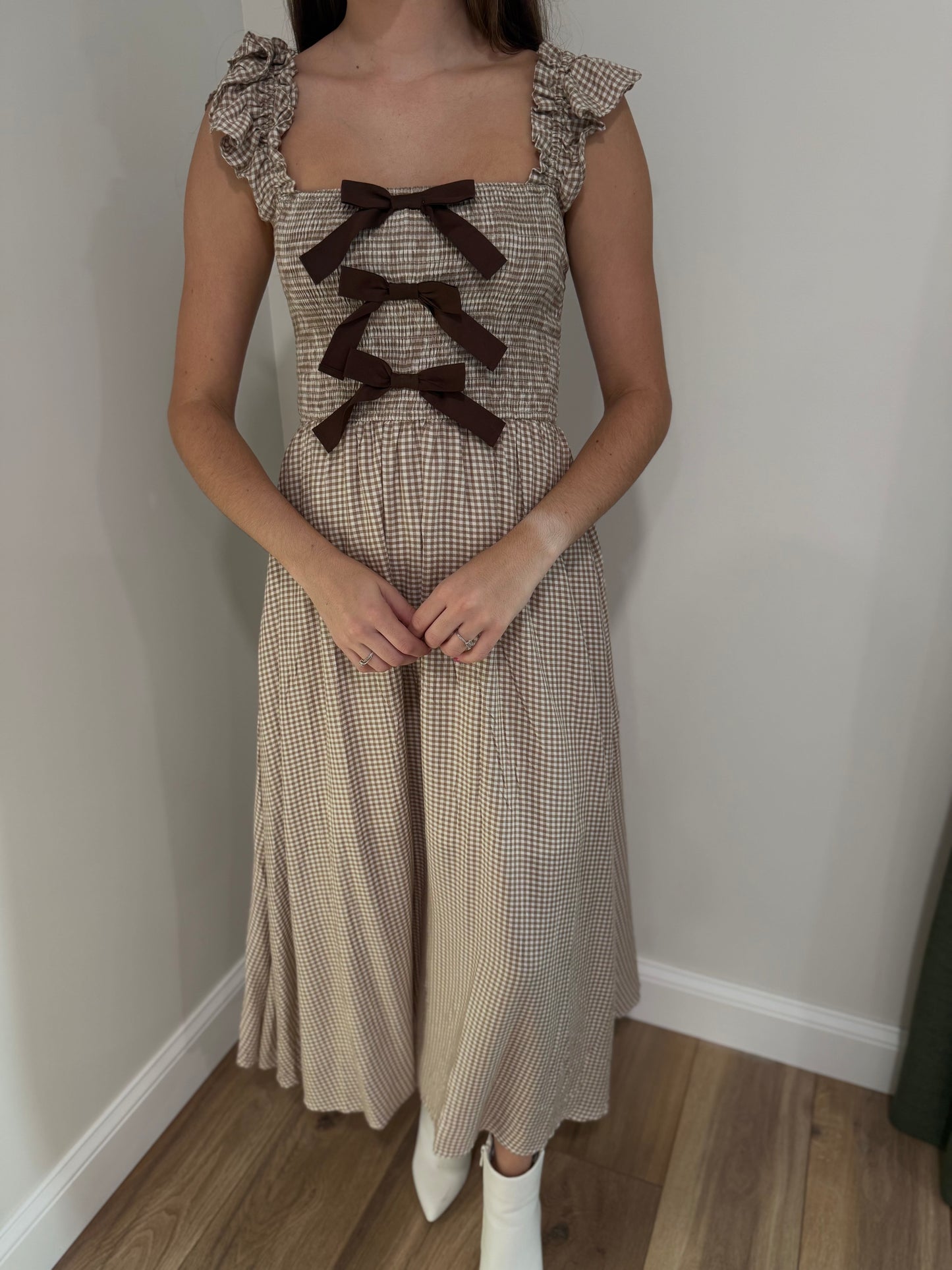 Fall In The Country Midi Dress