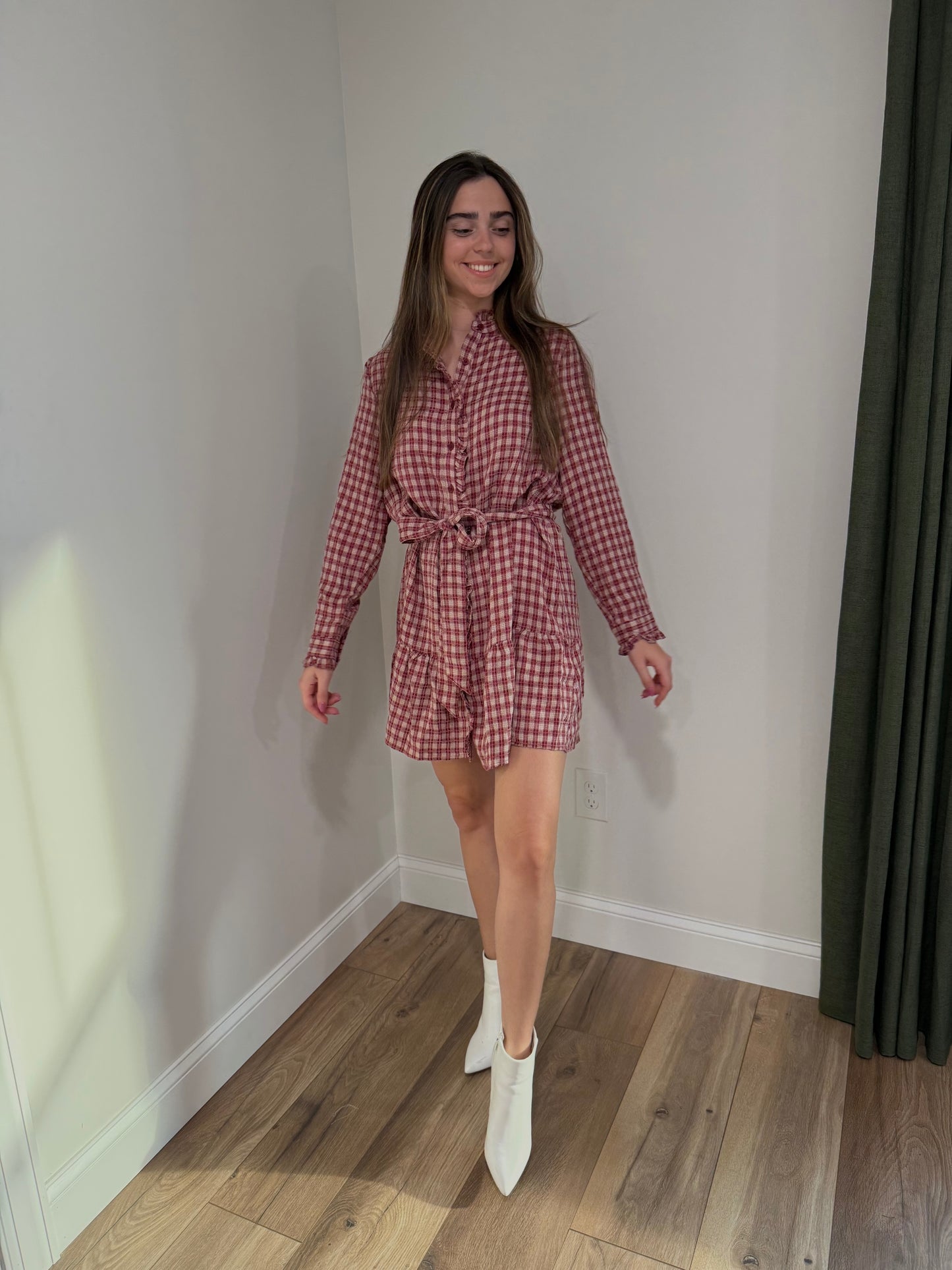Plaid Me Up Dress