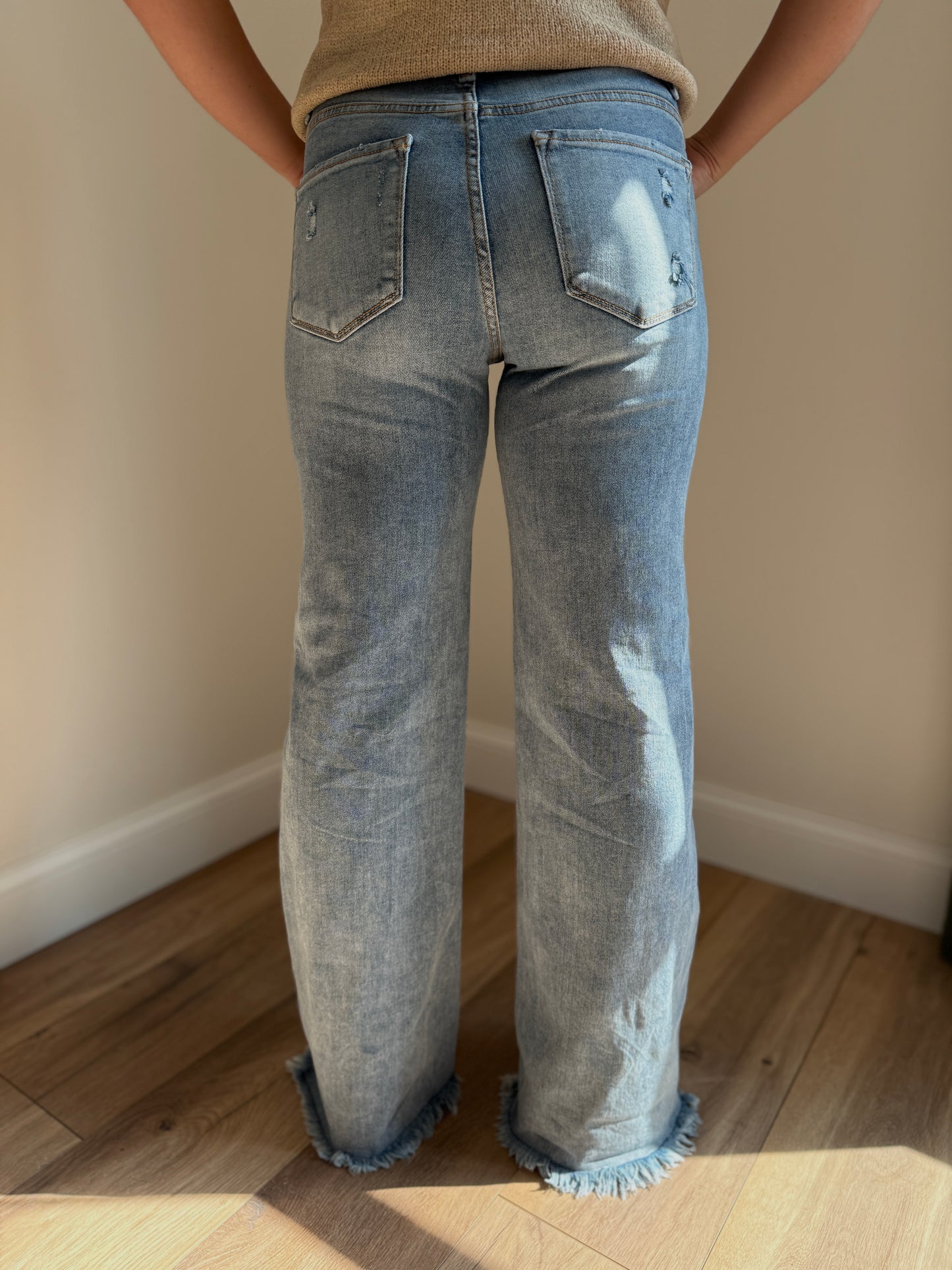 Frayed At The Cuff Jean