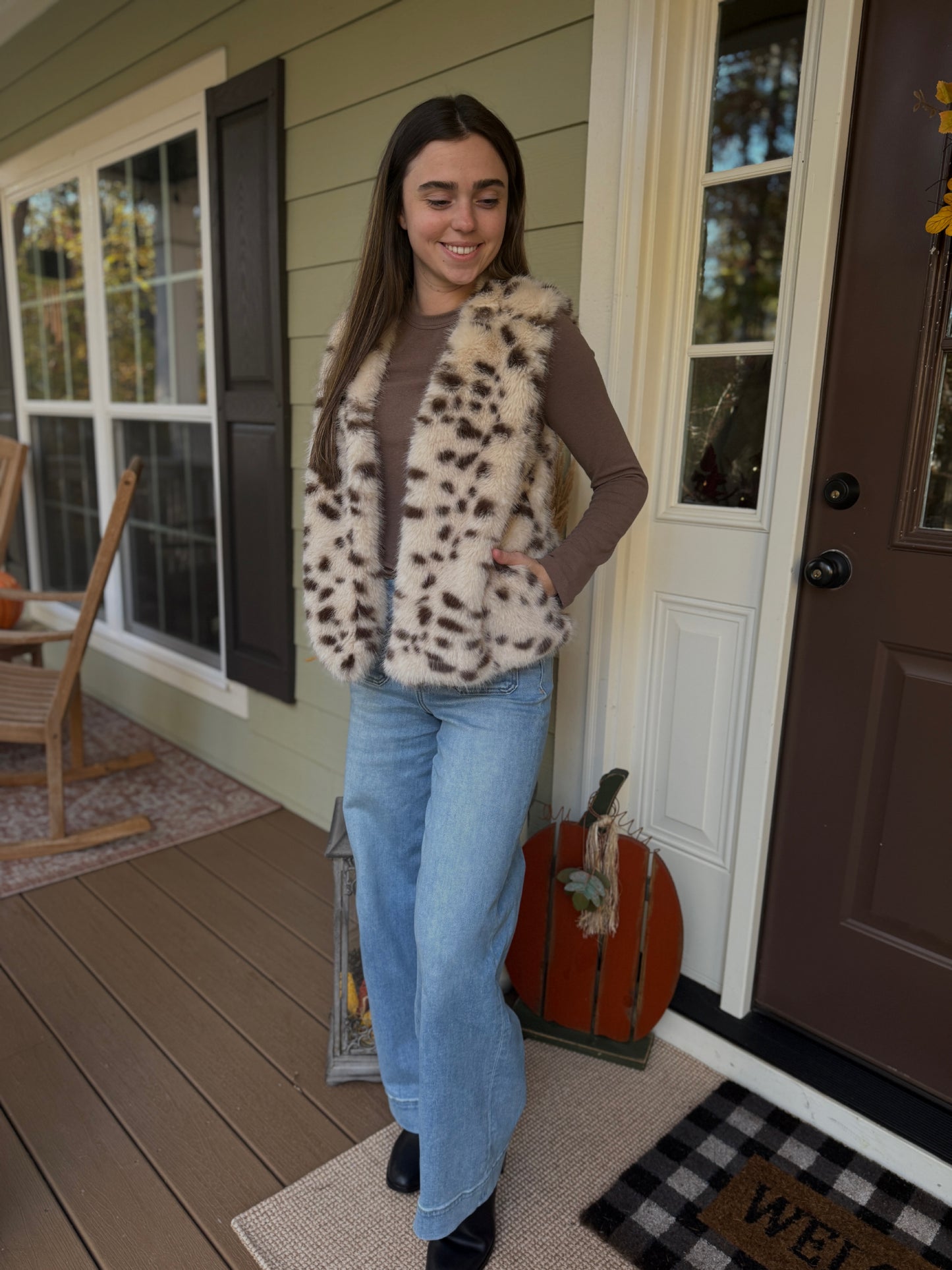 Wild Side Leopard Vest