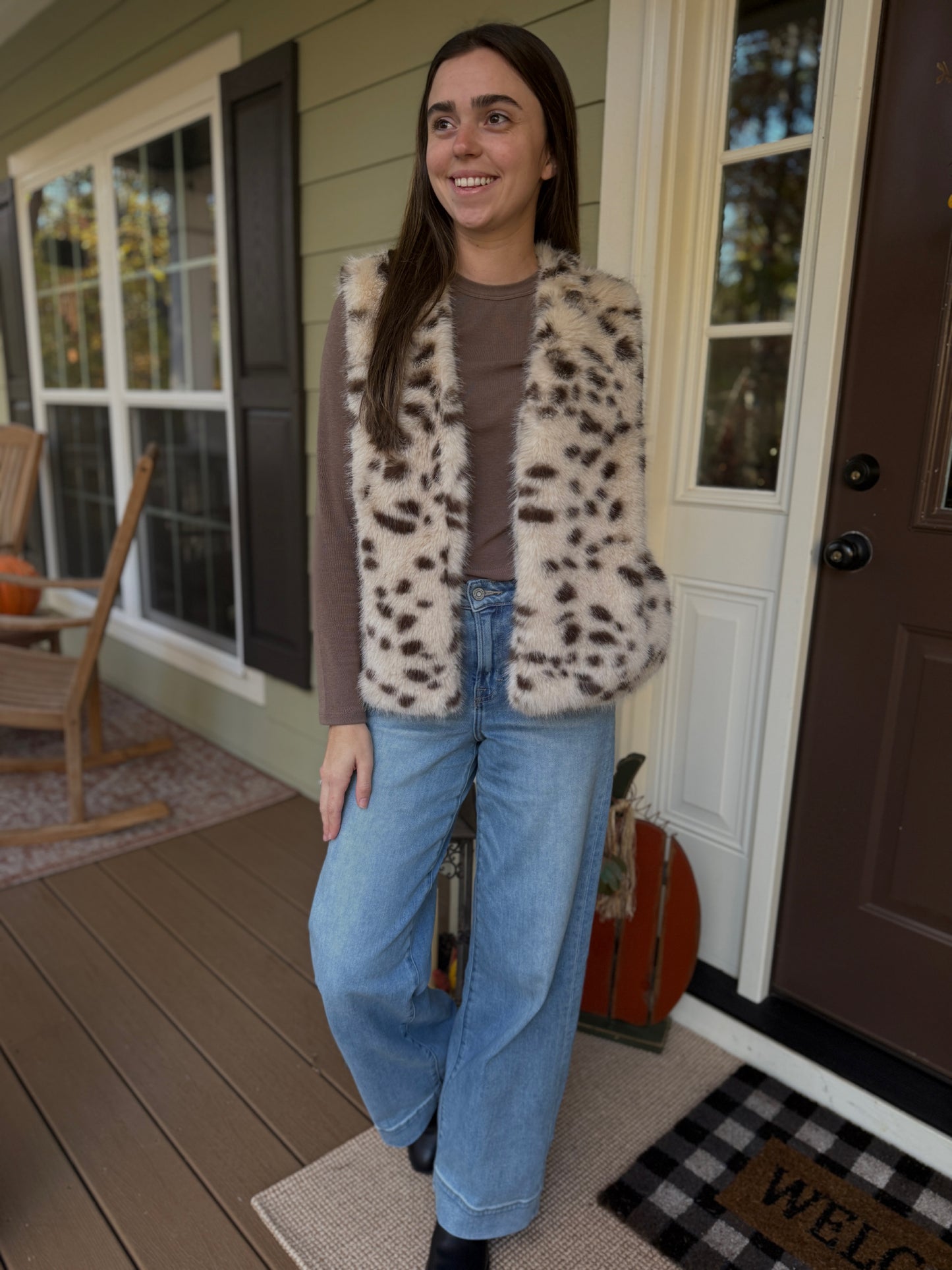 Wild Side Leopard Vest