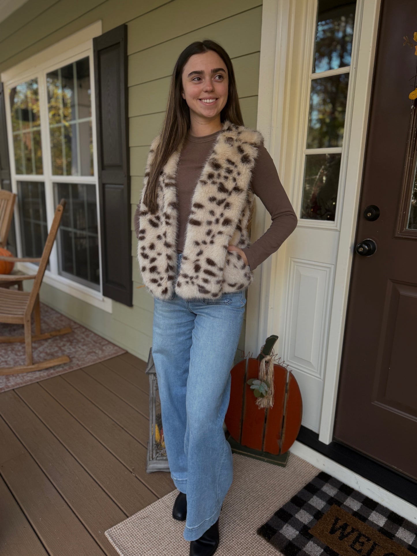 Wild Side Leopard Vest