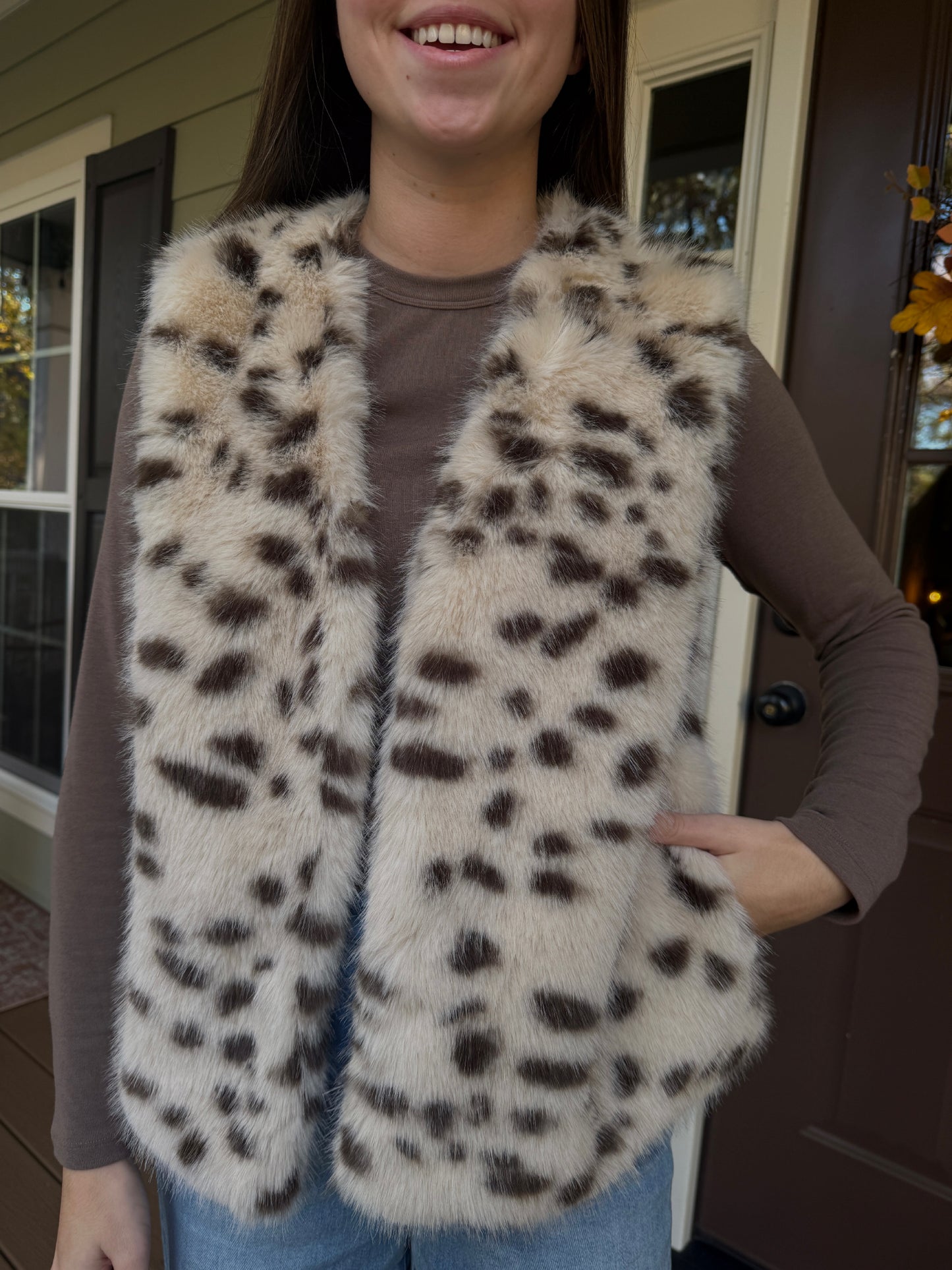 Wild Side Leopard Vest