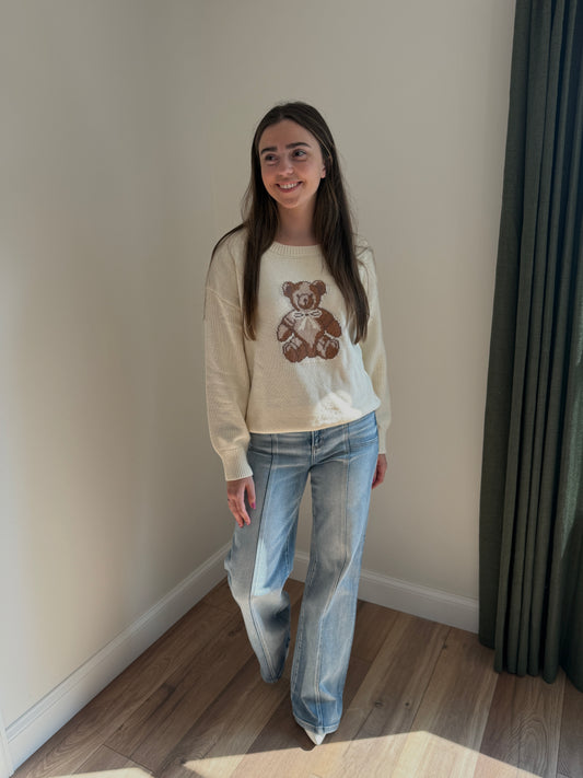 Corduroy Bear Sweater