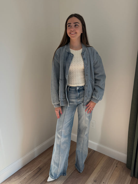 Fly Me Away Bomber Jacket