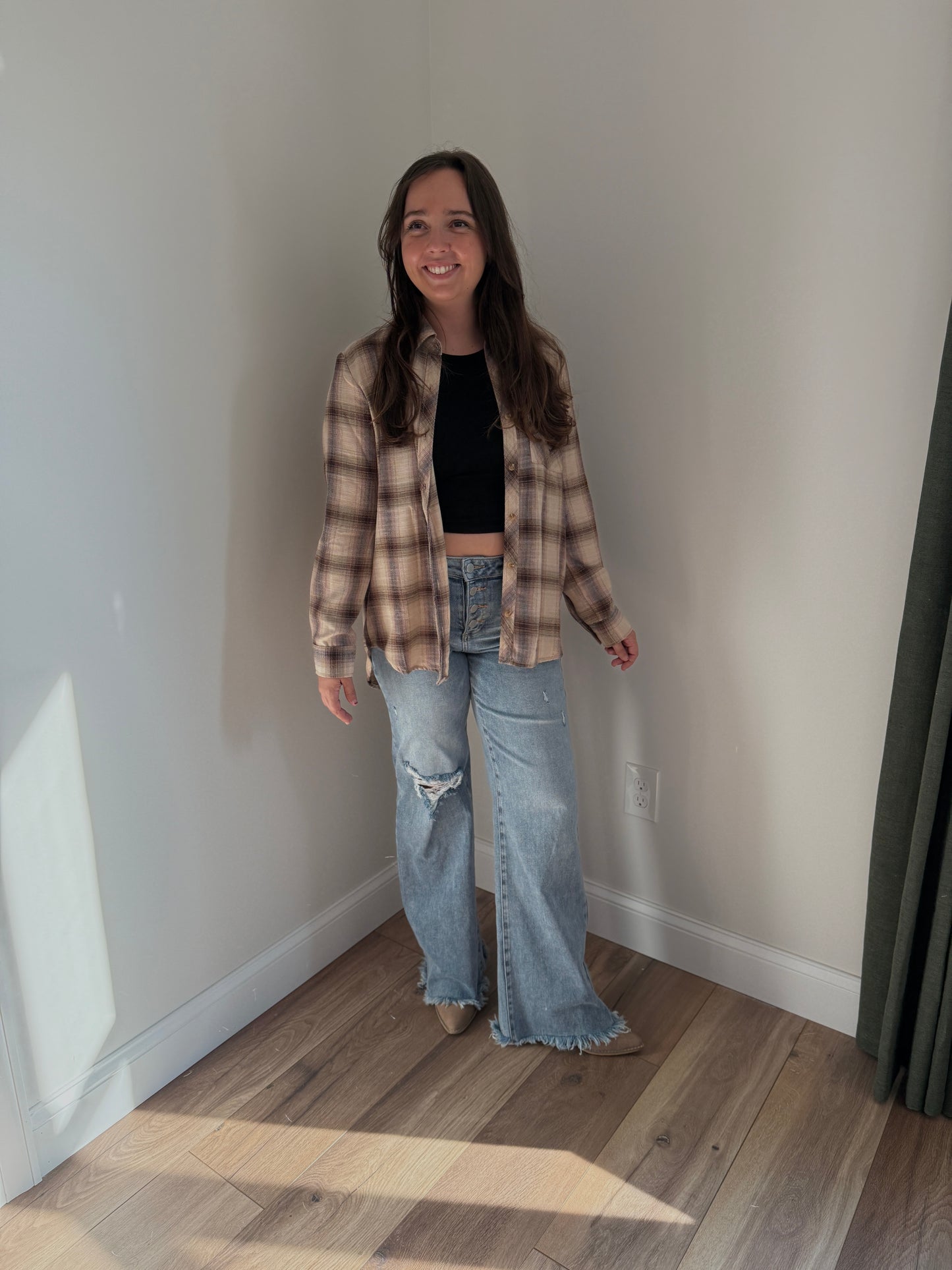 Meet Me For Coffee Flannel