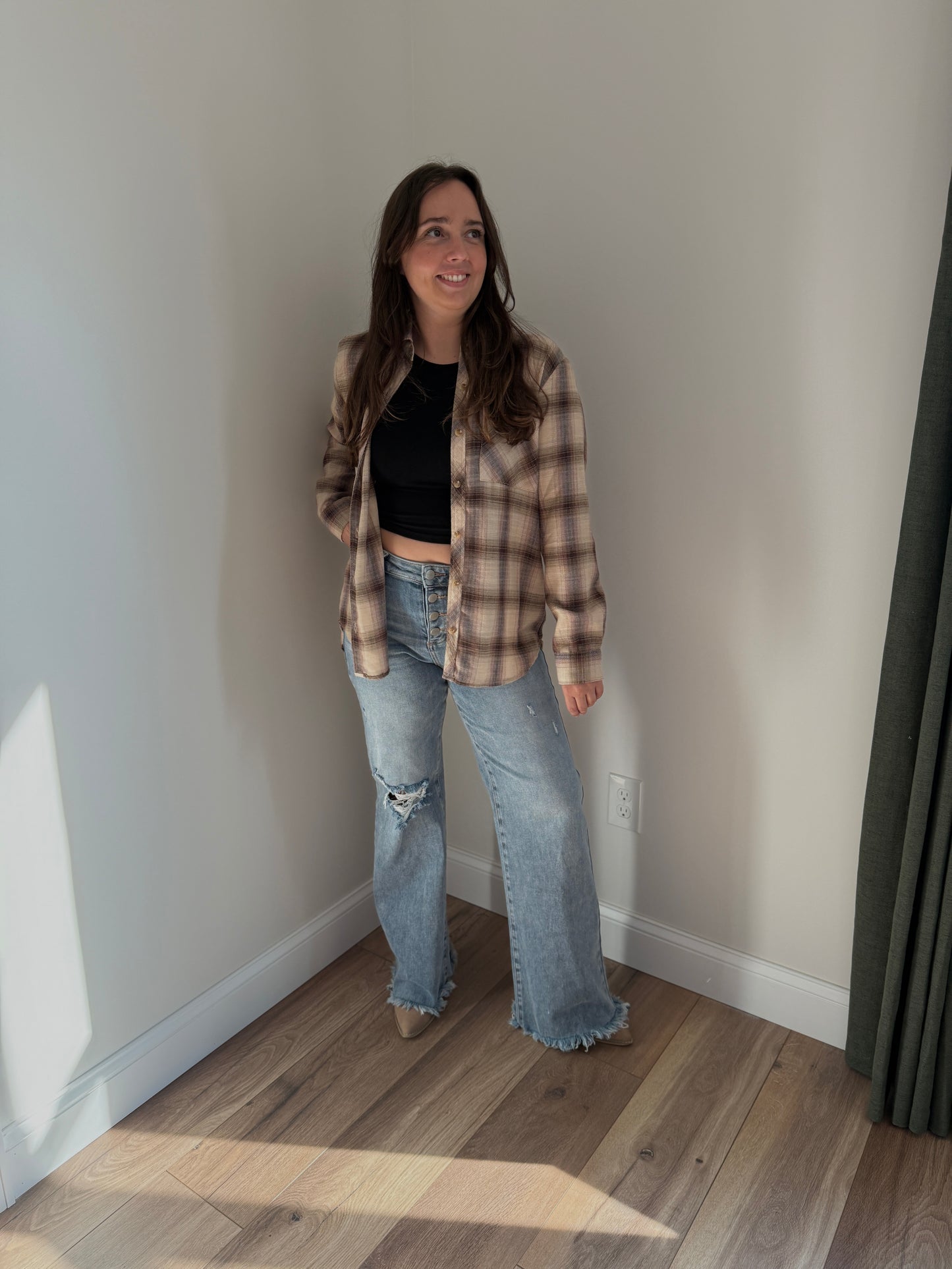 Meet Me For Coffee Flannel