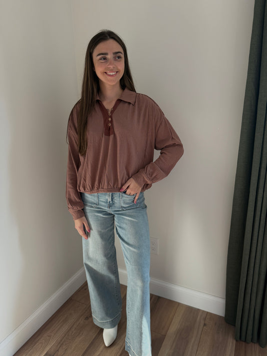 Button Me Up Top