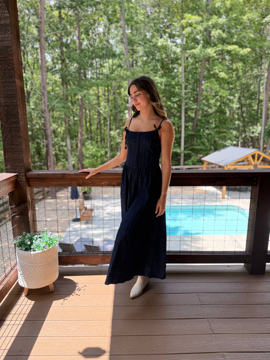 Call Me Corset Midi Dress