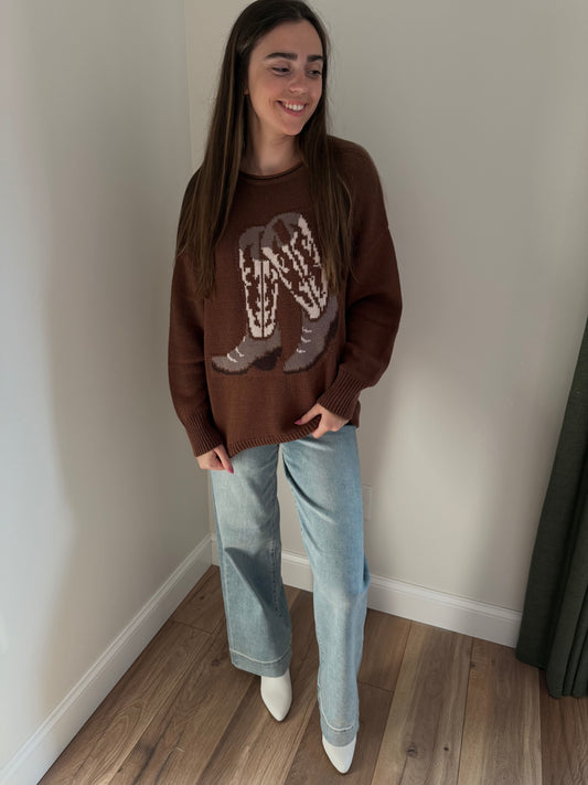 Knockin Boots Sweater