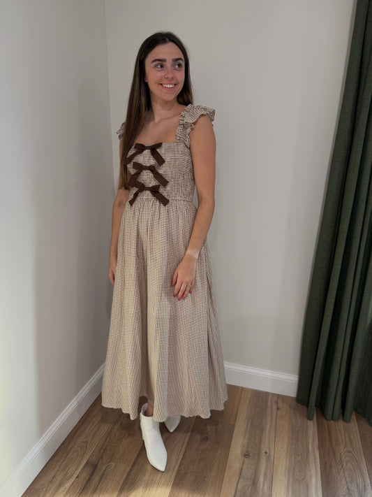 Fall In The Country Midi Dress