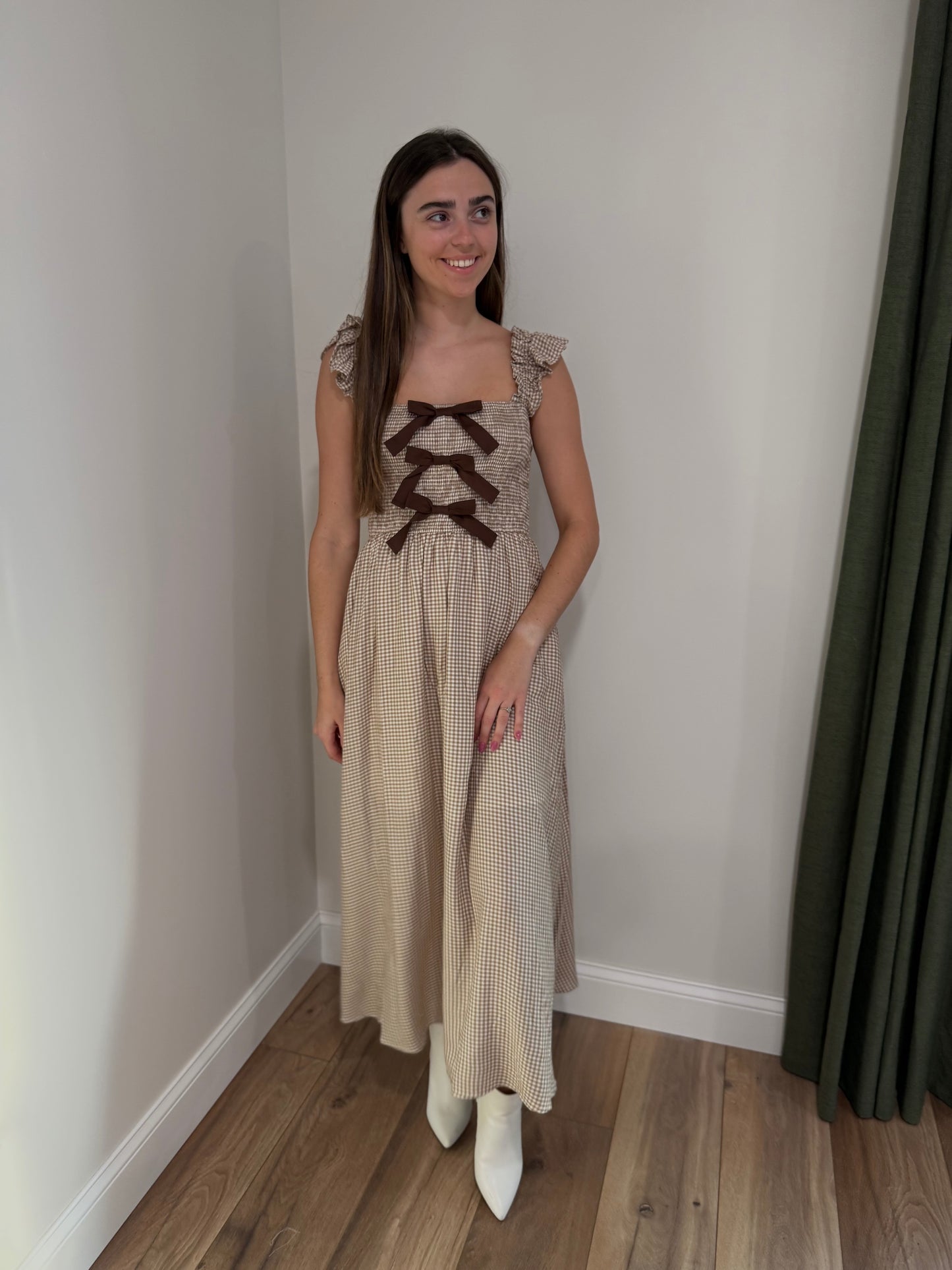 Fall In The Country Midi Dress