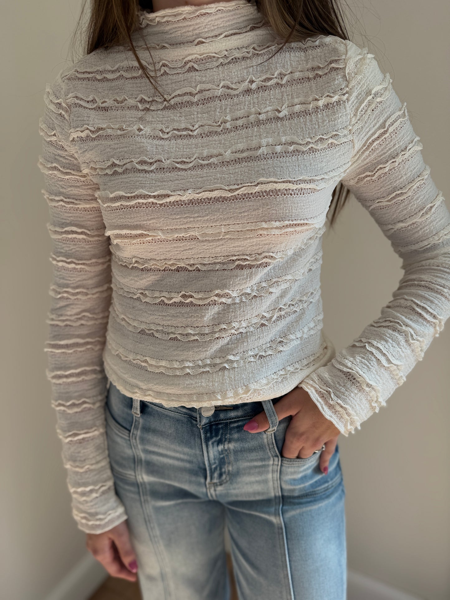 Angelic Lace Top